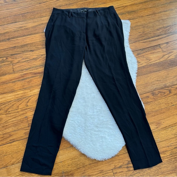Eileen Fisher 100% Silk Straight Leg Dress Pants Sz 8 - Picture 3 of 9